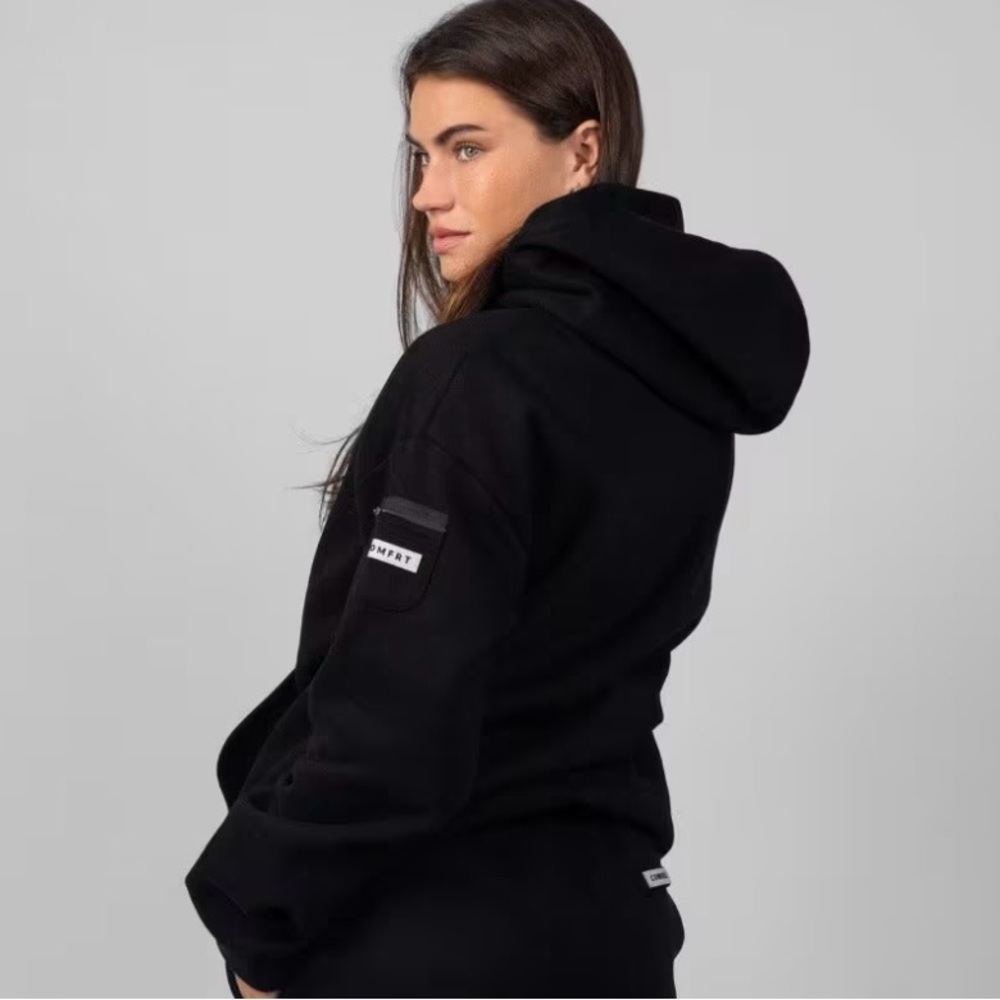 Cozy Black Hoodie for Women